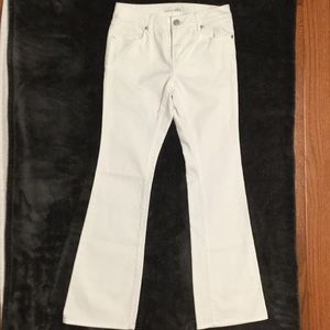 Ann Taylor LOFT white jeans